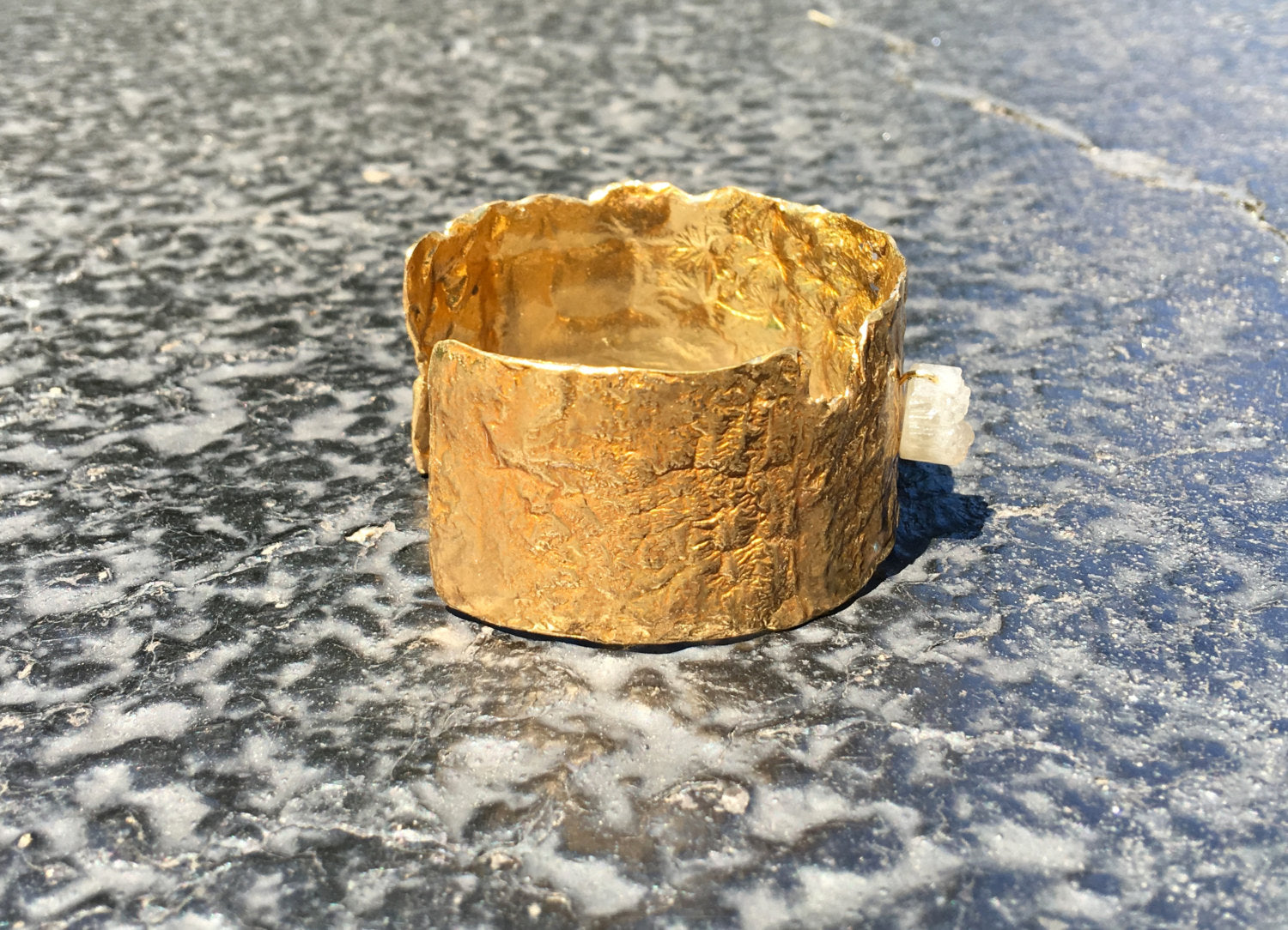 MELTED >> BeBuddha x JajaBish - Smokey Quartz, NuGold