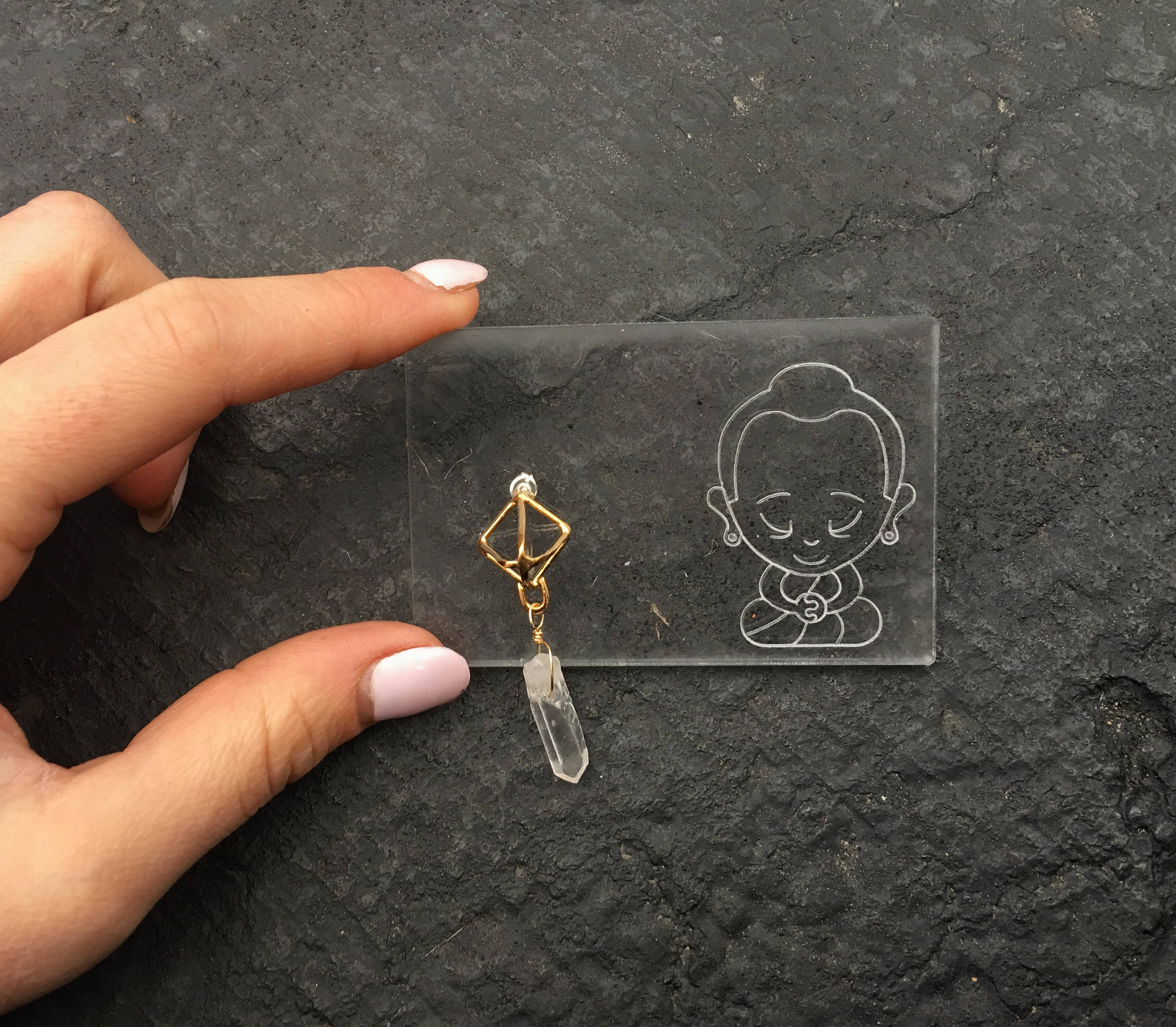 BROKEN- Earrings 3.5