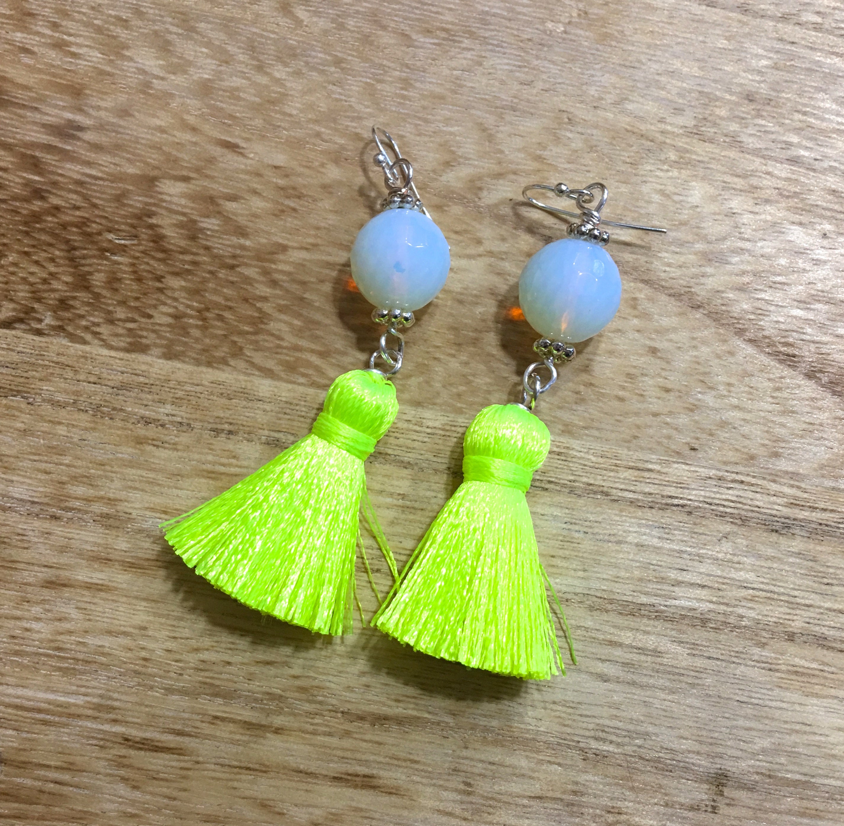 Earrings with Short Tassels (4 Pairs, you choose 1)