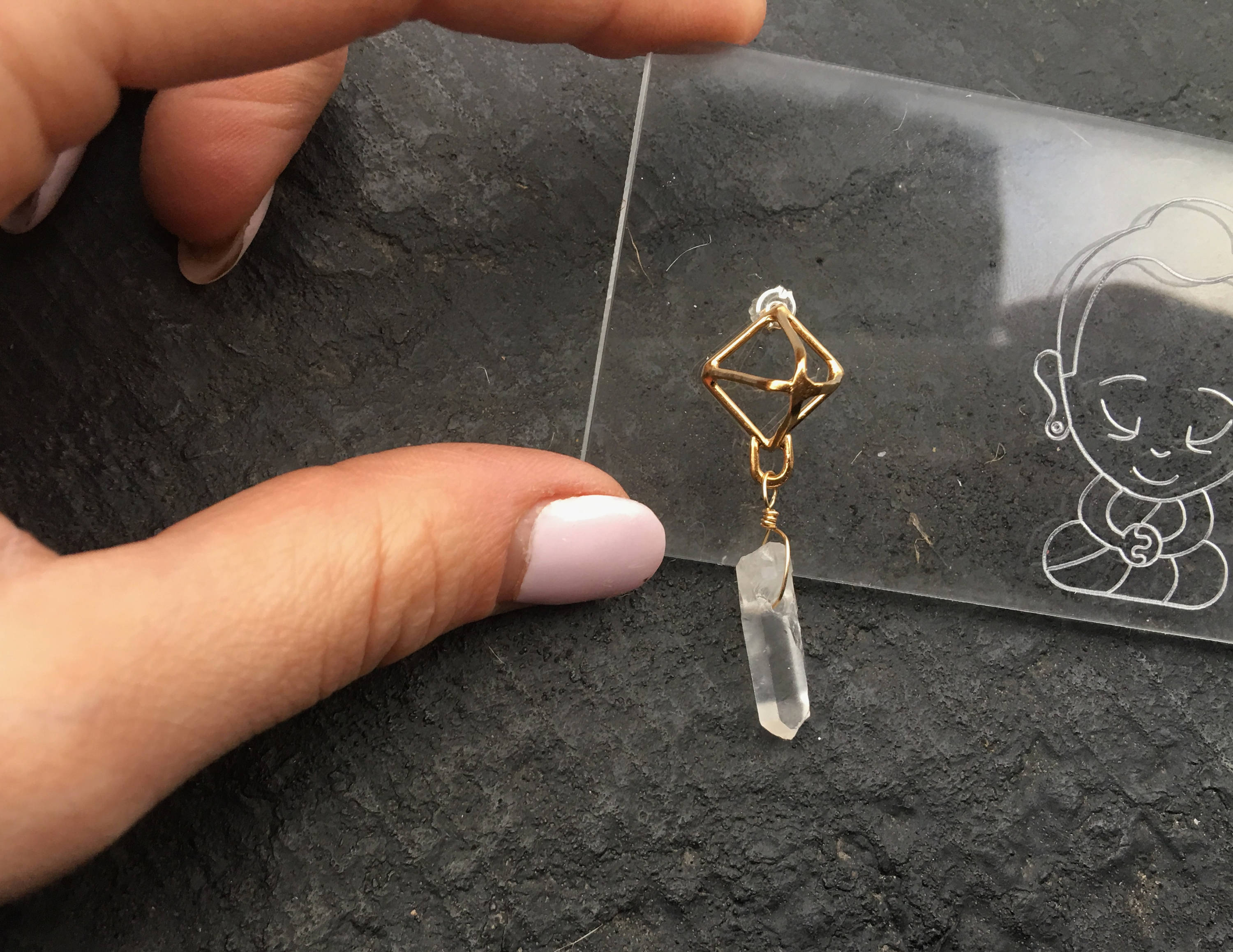 BROKEN- Earrings 3.5