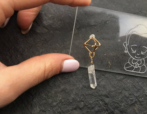 BROKEN- Earrings 3.5