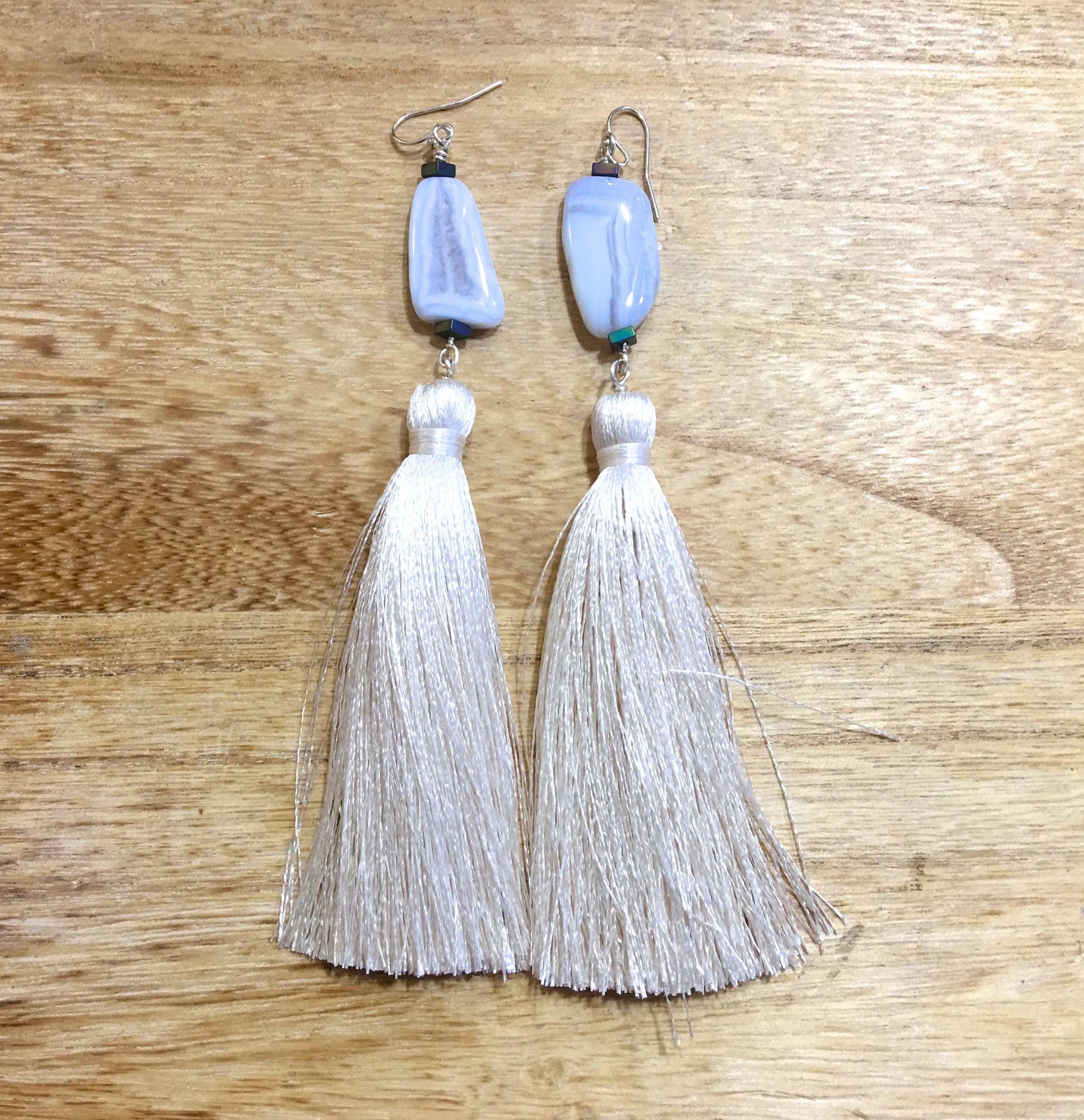 Earrings with Long Tassels (4 pairs, you choose 1)