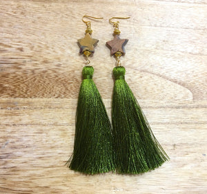 Earrings with Long Tassels (4 pairs, you choose 1)