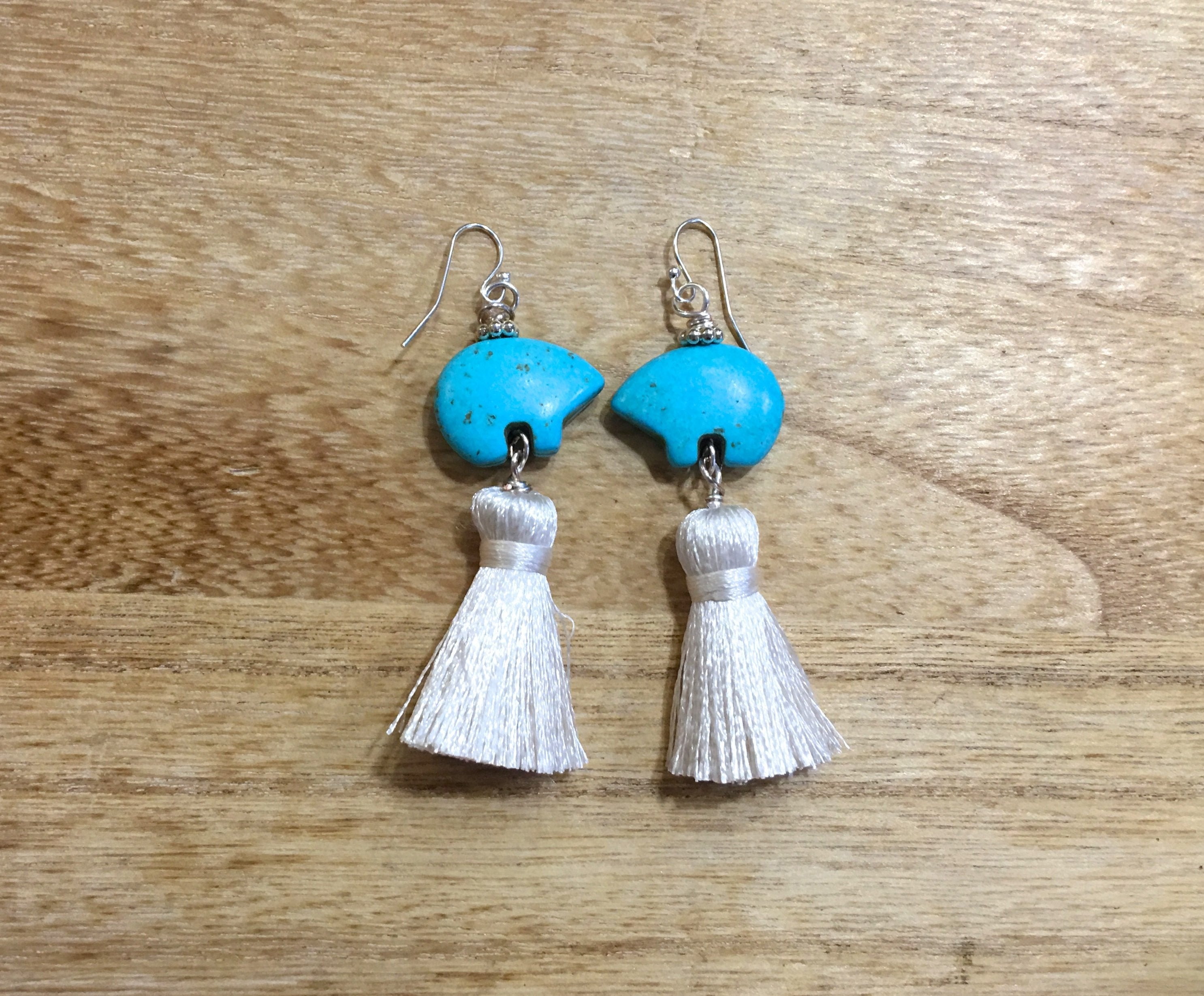 Earrings with Short Tassels (4 Pairs, you choose 1)